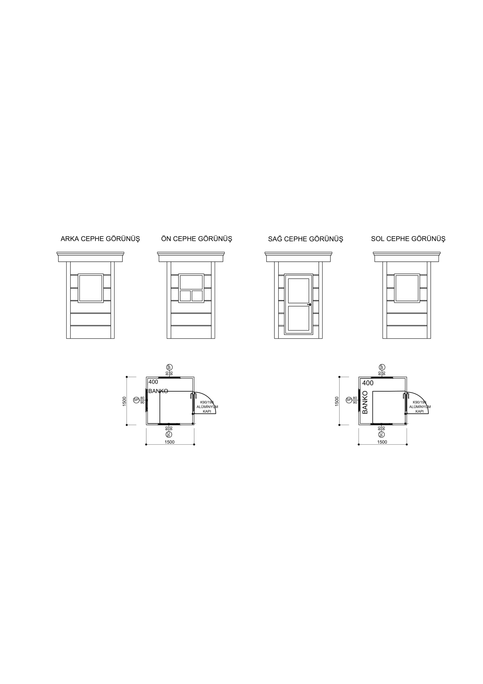 150x150 metropol kabin